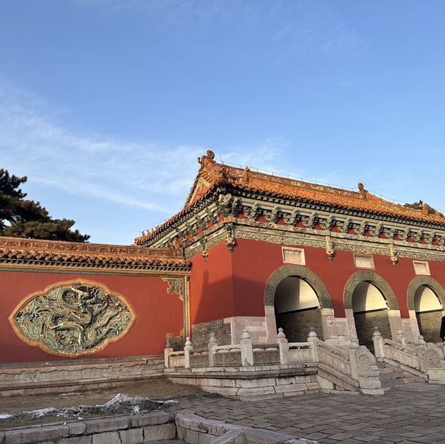 瀋陽清昭陵 世界文化遺產 現在變成北陵公園