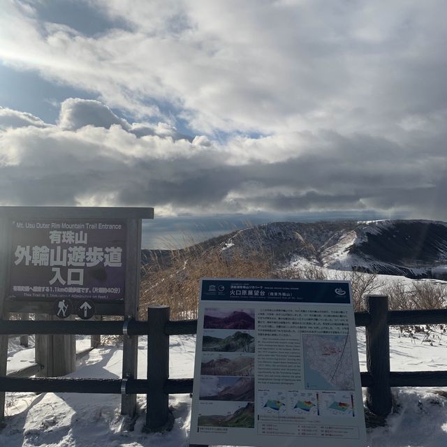 Beautiful Mount Usu & Lake Toya