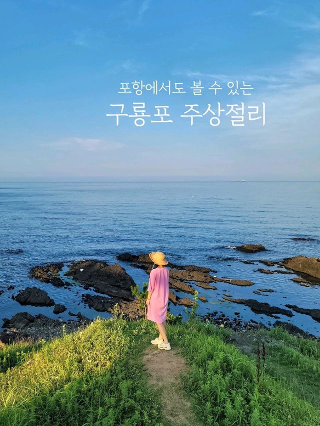 포항에서도 볼수있는 구룡포주상절리🪨