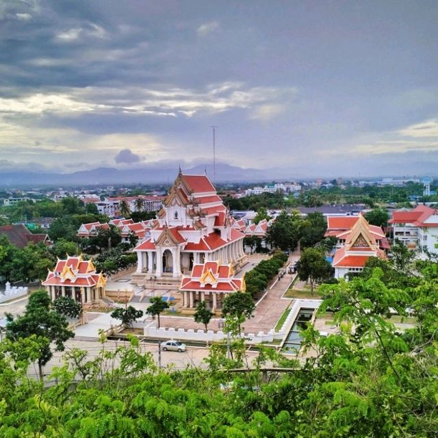 เขาช่องกระจก  วัดธรรมิการาม 