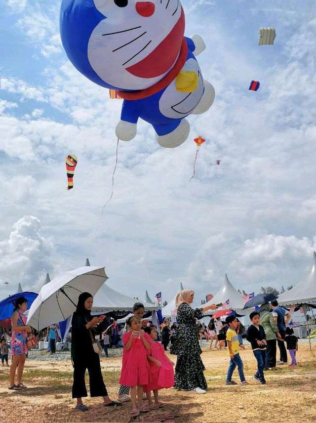 Gaint Kite Festival in Malaysia Day