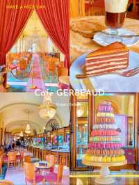 【ブダペスト🇭🇺】1858年創業！皇妃エリザベートが愛した夢みたいにかわいい老舗カフェ👸🍰🫖