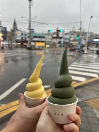겨울비 내리는 여수의 바다🌊
