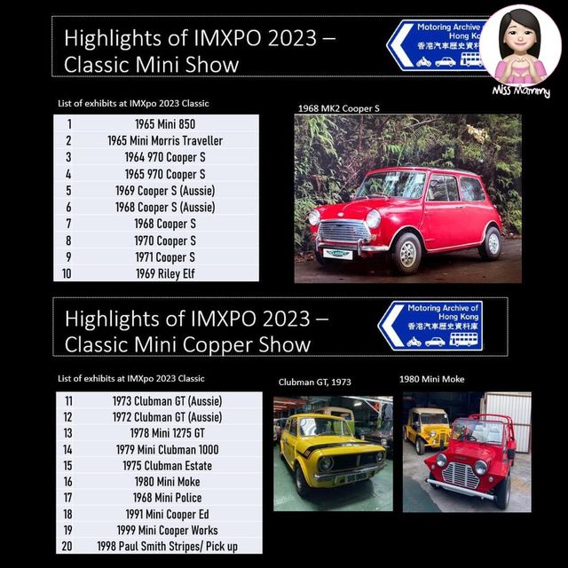 香港國際汽車博覽 （ IMXpo2023 ）預告
