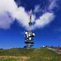 The Observation Tower Of Mount Rigi