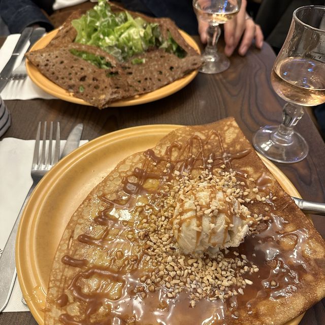 パリのクレープ通りでオススメなのは？？