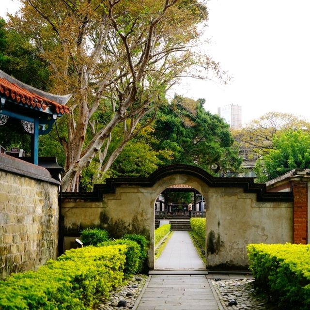 走入一秒穿越古今的錯覺~板橋林家花園