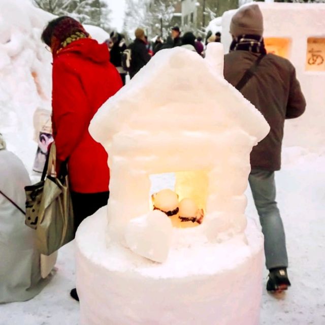 Otaru Snow Light Path Festival ฮอกไกโด