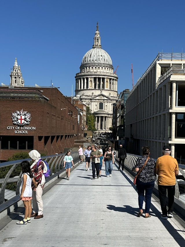 Different side of St Paul’s Cathedral