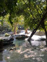 💦มาเล่นน้ำคลายร้อนที่น้ำตกวังก้านเหลือง🌳
