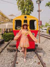 泰國🇹🇭一生人必須看一次的美功鐵道市場🚂