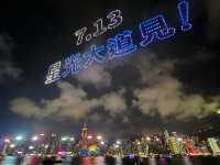 【香港】世界初ドラえもんドローンショー🌃