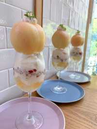 【福岡カフェ】季節のスイーツが可愛くて美味しくてたまらない🍑✨