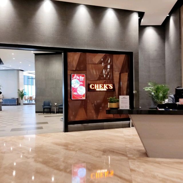 Buffet Lunch at Chek's Coffee House