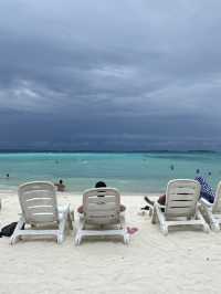 The ONLY bikini beach in Maafushi 👙