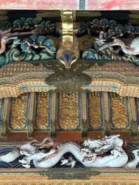 Golden Intricate Temple in Nikko