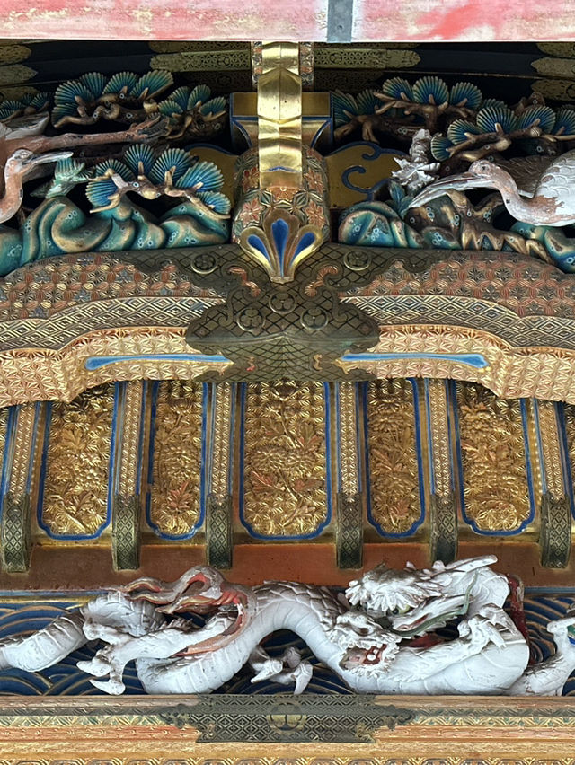 Golden Intricate Temple in Nikko