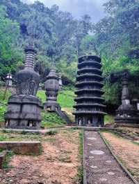 深圳小眾黑色寶塔林，感受寺廟的莊嚴肅穆
