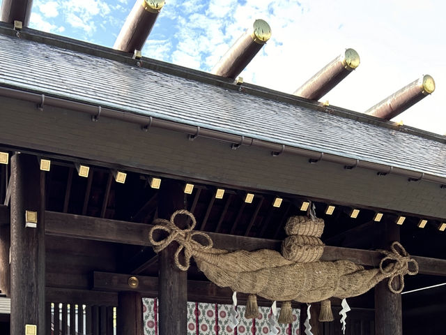 北海道神宮與伏見稻荷神社x綠色森林與紅色鳥居