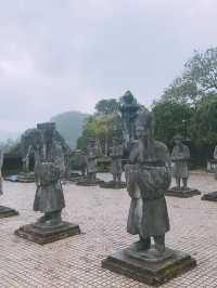 Exploring Khai Dinh Tomb