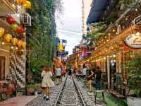 hanoi train street