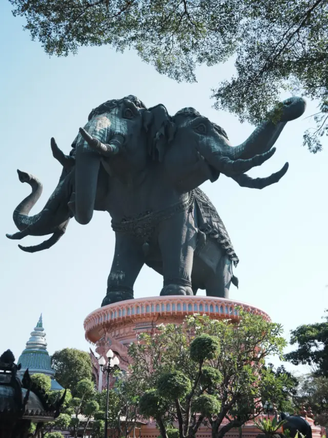 【震撼】超巨大的大象絕對必看!!【泰國之旅】