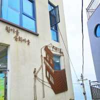 【韓国/釜山】白瀬文化村（ヒンヨウル文化村）🐠