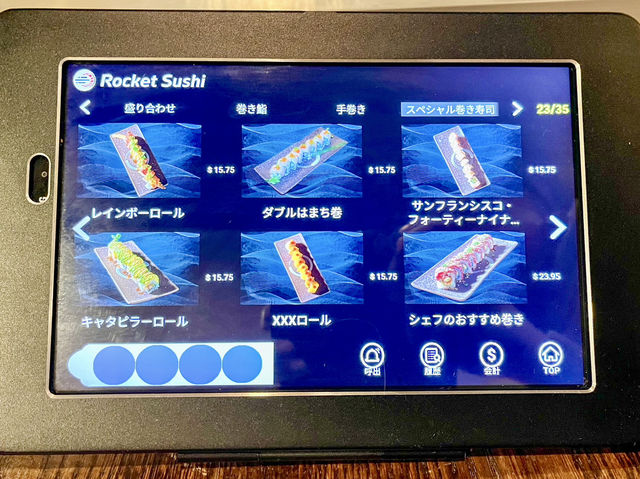【アメリカ・サンフランシスコ】アミューズメント感覚寿司🍣