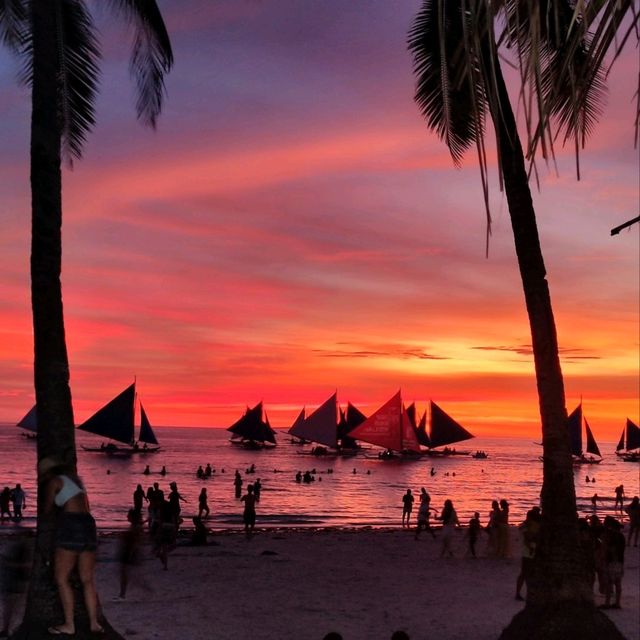 Sunsets of Boracay in Philippines are one of the best!