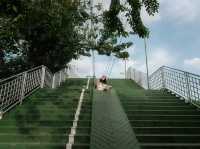 สะพานเขียว หน้าสวนลุม