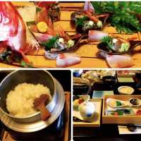 【伊豆 稲取温泉 浜の湯】朝から舟盛り ボリューム満点の食べるお宿