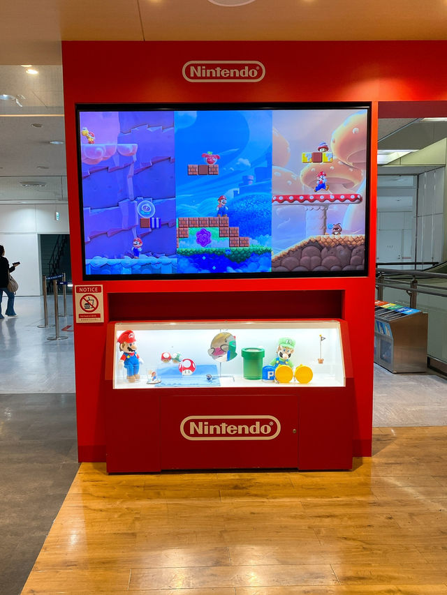 【成田空港】マリオ好きにはたまらない❤️ゲーム体験出来る熱スポット✨