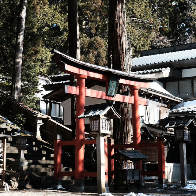 飛驒高山必去景點 - 日枝神社⛩️❄️