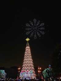 在香港迪士尼樂園的節日夢幻時刻🎄🫧