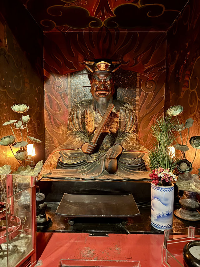 生前に閻魔大王に会える寺、全興寺 。