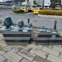 🇯🇵【鳥取県】水木しげるロード(^^)！ゲゲゲの鬼太郎！
