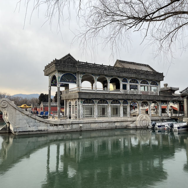 參觀頤和園真是一次令