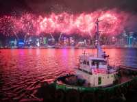  A spectacular fireworks display