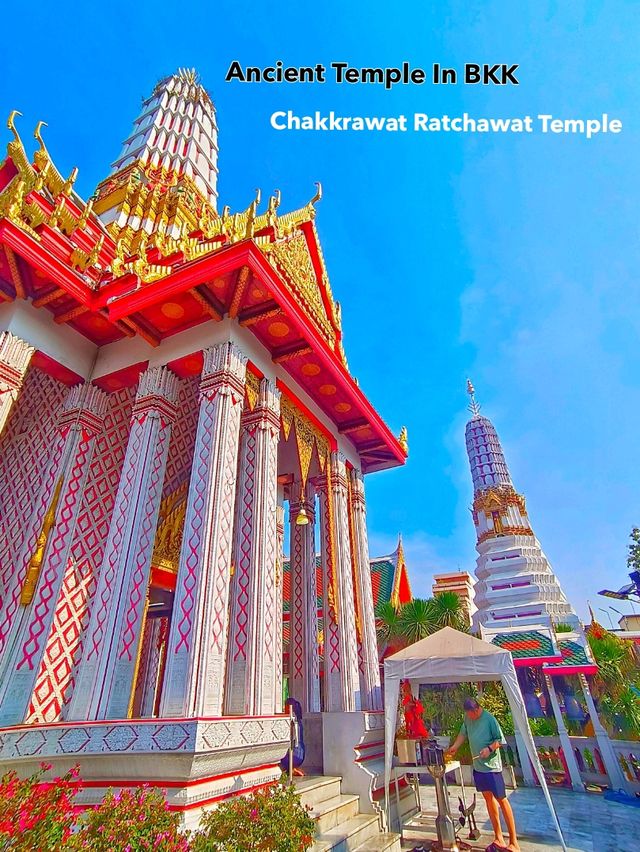 วัดสามปลื้ม วัดเก่าเเก่ย่านถนนจักรวรรดิ