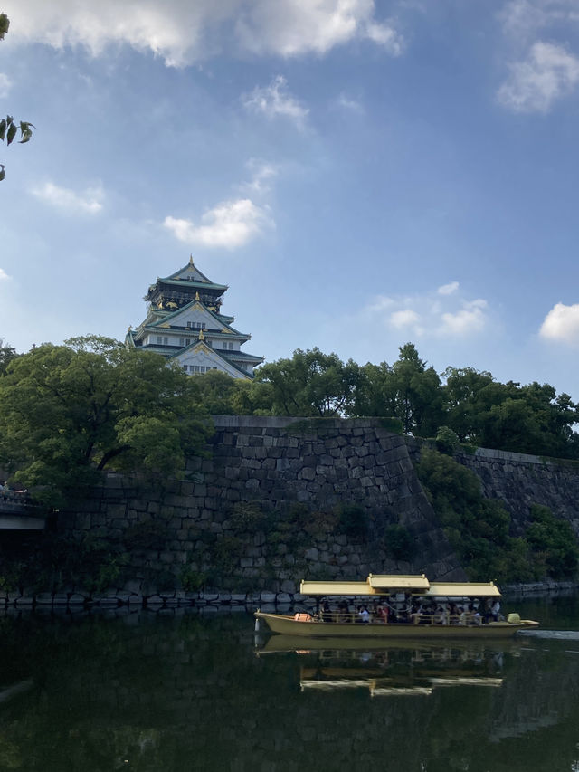 🇯🇵大阪城外圍散步——悠閒感受歷史與自然之美