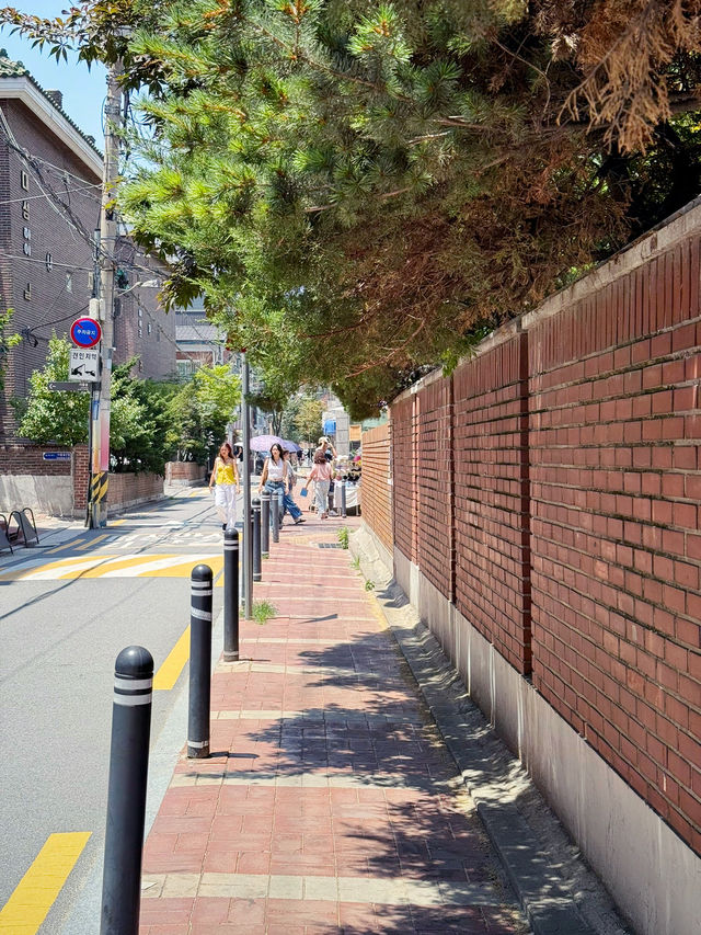 【韓国】ソウルの森カフェ通りを散策🚶