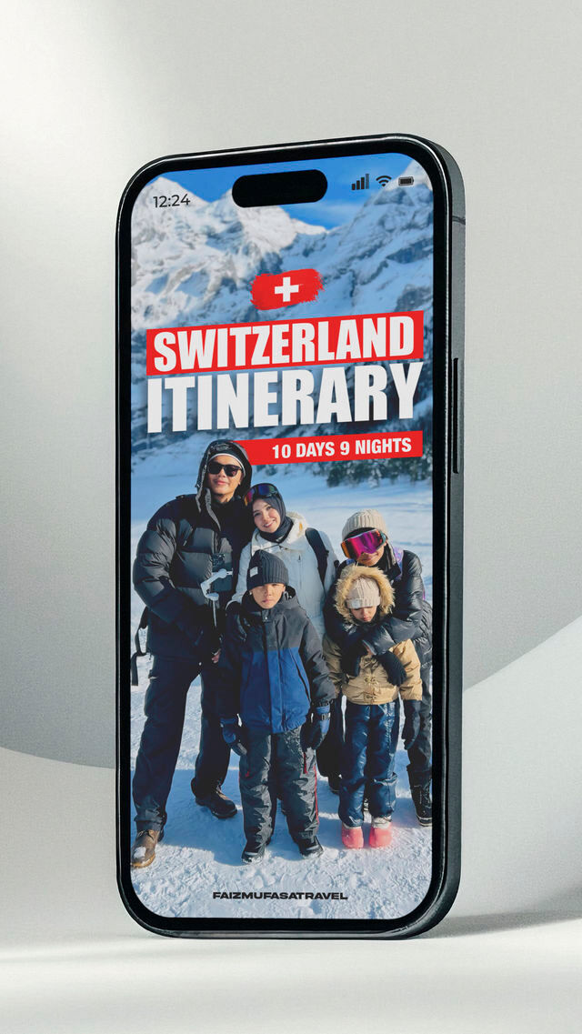 A Winter Wonderland in Switzerland – A Family Adventure!