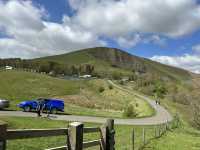 Road to the summit of Mam Tor