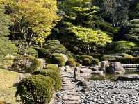福岡春天漫步散策：⛩️福岡護國神社 + 🌳大濠公園日本庭園