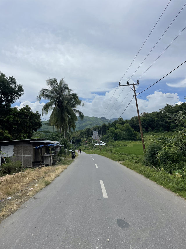A Scenic Drive to Pantai Palamoko: Rice Fields, Villages, and Coastal Views 🛵🌾🌊 