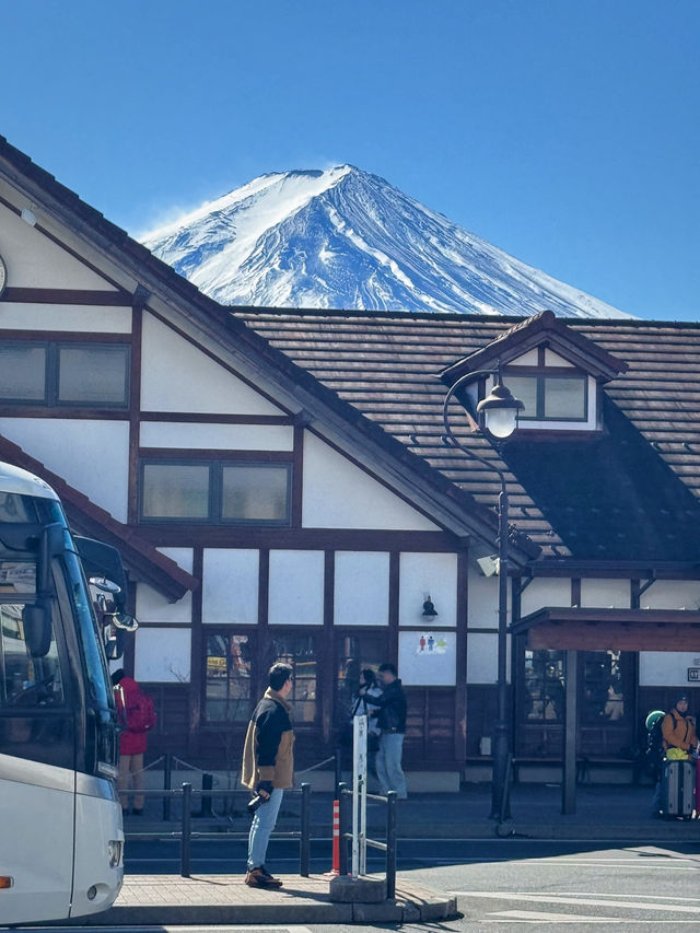 แพลนจุดถ่ายรูป kawaguchiko station 