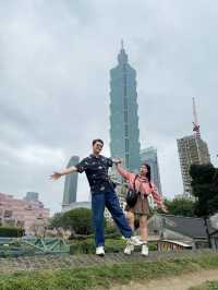 จุดถ่ายรูปสุดปังกับหมู่บ้านทหารโบราณวิวตึกไทเป 101