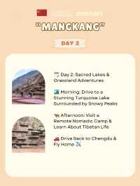 Mangkang itinerary 