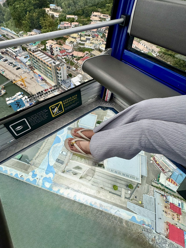 여수의 하늘을 나는 짜릿한 경험🚠
