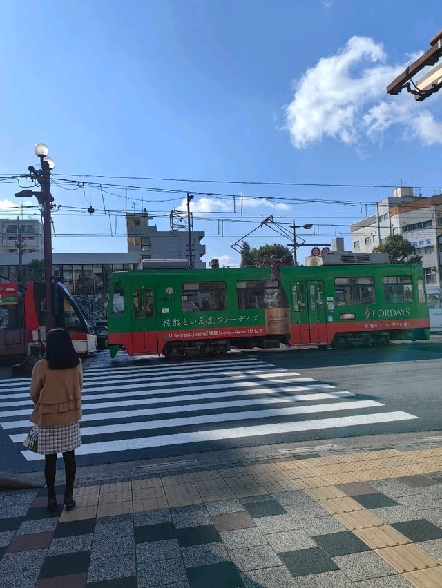 開心闖下鹿兒島市中心